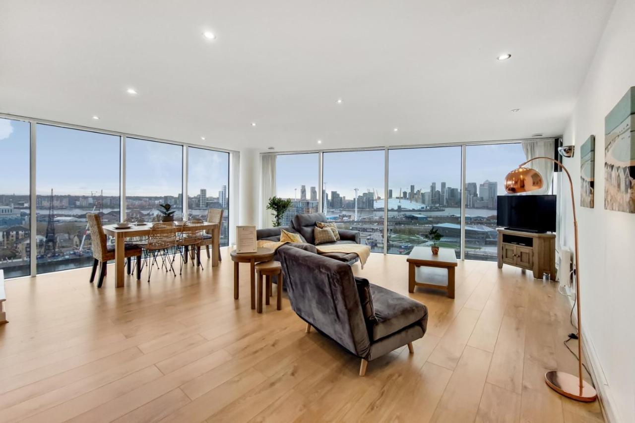 Deluxe Two Bed Apartment With River & City View Londýn Exteriér fotografie